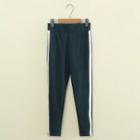 Contrast Trim Slim Fit Pants