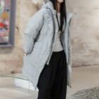 Mock Two Piece Padding Jacket
