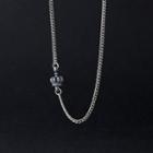 Crown Sterling Silver Necklace 1pc - Silver - One Size