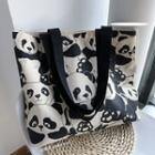 Panda Shoulder Bag Black - One Size