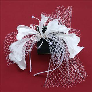 Mesh Wedding Veil As Shown In Figure - One Size
