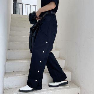 Double Layer Straight Leg Pants