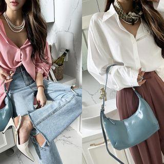 Oversized Textured Shirt