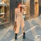 Gathered Cuff Jumpsuit