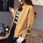 Sun Print Baseball Jacket