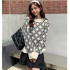 Round-neck Long-sleeve Sweater Top