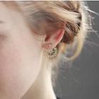 Alloy Star Through & Through Earring 1 Pair - Gold - One Size
