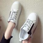 Letter Lace-up Sneakers
