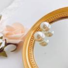 Faux Pearl Earring 632 - Pearl White - One Size