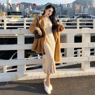 Fringed Jacket Camel - One Size