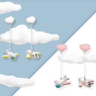 Plane Dangle Earring