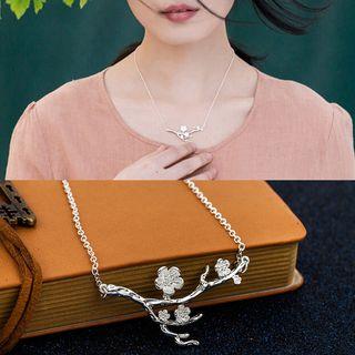 Plum Branches Necklace