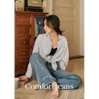 -5kg Washed Wide-leg Jeans