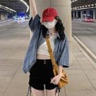 Henley Tank Top / 3/4-sleeve Shirt Jacket / Shorts