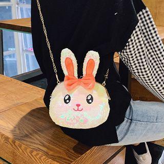 Animal Sequined Crossbody Bag