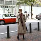 Double-breasted Oversized Long Trench Coat