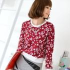 Star Print Pullover