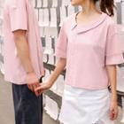 Couple Matching Short-sleeve T-shirt / Short-sleeve Collar Top