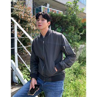 Zip-trim Blouson Jacket