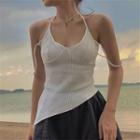 Strappy Asymmetrical Halter Top