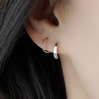 Swirl Hoop Earring