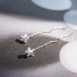 Flower Non Matching Earring