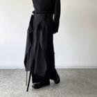 Mock Two-piece Layered Skort