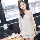 3/4 Sleeve Lace Dress
