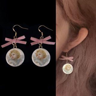Angel Disc Earring