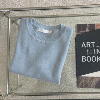Plain Daily Knit Top