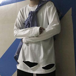 Distressed Plain T-shirt