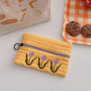 Flower Cotton Pouch