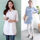 Long-sleeve Shirt Dress