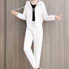 Set: Print Jacket + Sweatpants