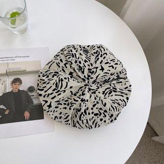Dairy Cow Pattern Beret
