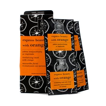 Apivita - Express Beauty Revitalizing Mask With Orange 8ml X 12 Pcs