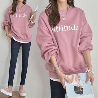 Attitude Letter Sweatshirt