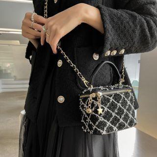 Check Boxy Crossbody Bag