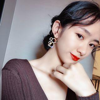 Mouse Dangle Earring