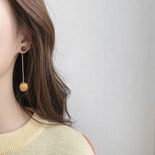 Bobble Drop Earring 1 Pair - As Shown In Figure - One Size