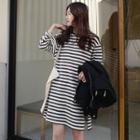 Striped Tee-shirt Dress