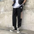 Cropped Panel Cargo Pants