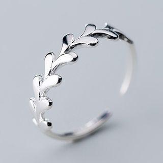 925 Sterling Silver Branches Open Ring S925 Silver - As Shown In Figure - One Size