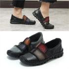 Multicolor Genuine-leather Loafers