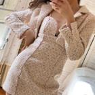 Tweed Cropped Blazer / Spaghetti Strap Mini Sheath Dress