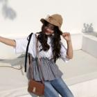 Loose-fit Bow-accent Tank Top