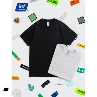 210g Short-sleeve Plain T-shirt