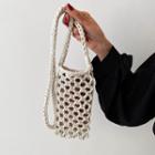 Woven Mini Crossbody Pouch