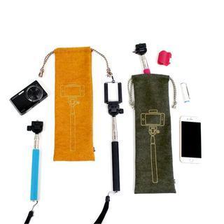 Drawstring Selfie Stick Pouch