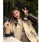 Lettering Zipped Jacket (various Designs)